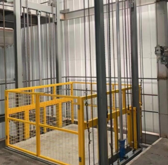 新洲导轨式升降机一般加工周期